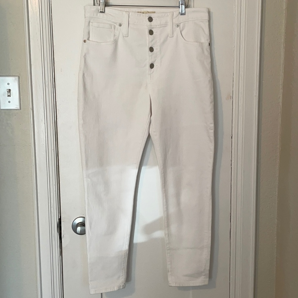 Madewell Curvy High Rise Skinny Crop Jean